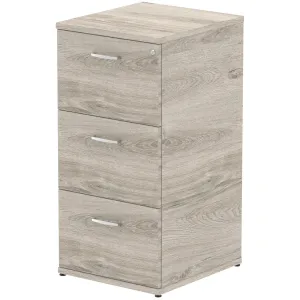 Impulse Lockable Wood Finish Office Filing Cabinet