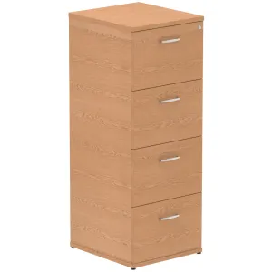 Impulse Lockable Wood Finish Office Filing Cabinet