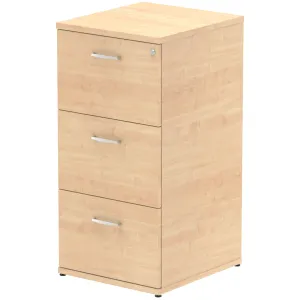 Impulse Lockable Wood Finish Office Filing Cabinet