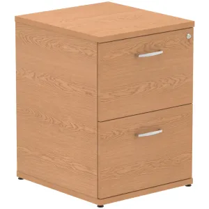 Impulse Lockable Wood Finish Office Filing Cabinet