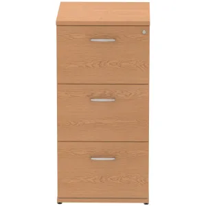 Impulse Lockable Wood Finish Office Filing Cabinet