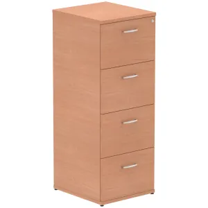 Impulse Lockable Wood Finish Office Filing Cabinet