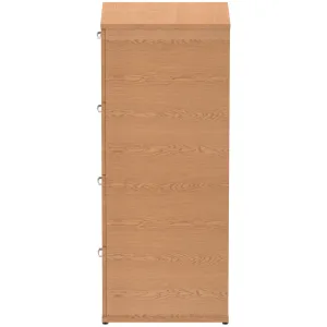 Impulse Lockable Wood Finish Office Filing Cabinet