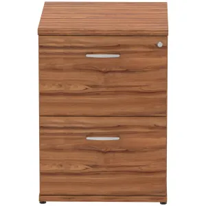 Impulse Lockable Wood Finish Office Filing Cabinet