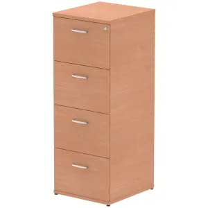 Impulse Lockable Wood Finish Office Filing Cabinet