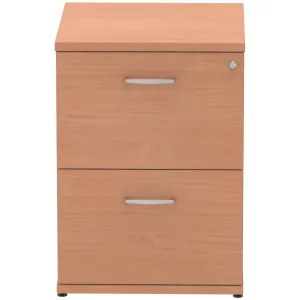 Impulse Lockable Wood Finish Office Filing Cabinet
