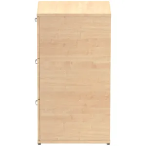 Impulse Lockable Wood Finish Office Filing Cabinet