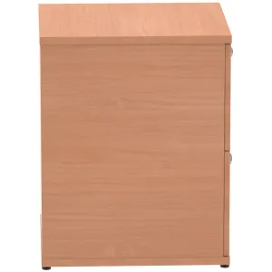 Impulse Lockable Wood Finish Office Filing Cabinet