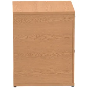 Impulse Lockable Wood Finish Office Filing Cabinet