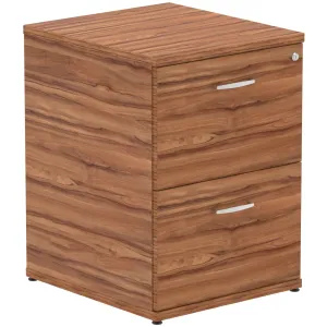 Impulse Lockable Wood Finish Office Filing Cabinet