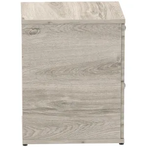 Impulse Lockable Wood Finish Office Filing Cabinet