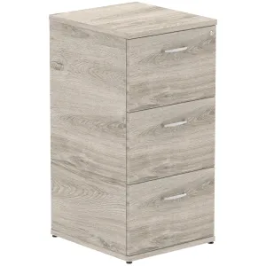 Impulse Lockable Wood Finish Office Filing Cabinet
