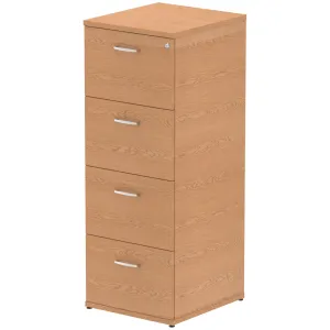 Impulse Lockable Wood Finish Office Filing Cabinet