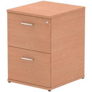 Impulse Lockable Wood Finish Office Filing Cabinet
