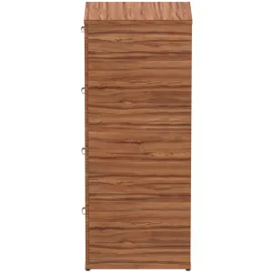 Impulse Lockable Wood Finish Office Filing Cabinet