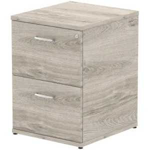 Impulse Lockable Wood Finish Office Filing Cabinet