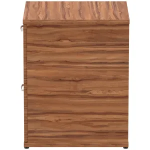 Impulse Lockable Wood Finish Office Filing Cabinet