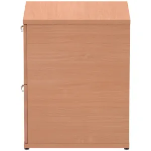 Impulse Lockable Wood Finish Office Filing Cabinet