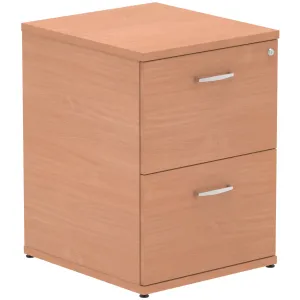 Impulse Lockable Wood Finish Office Filing Cabinet