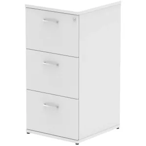 Impulse Lockable Wood Finish Office Filing Cabinet