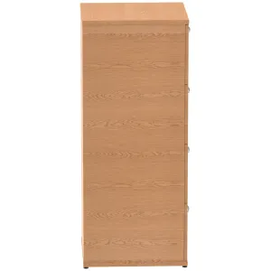 Impulse Lockable Wood Finish Office Filing Cabinet