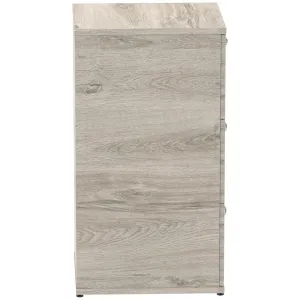 Impulse Lockable Wood Finish Office Filing Cabinet