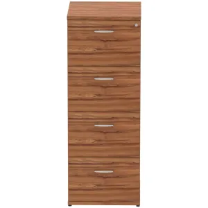Impulse Lockable Wood Finish Office Filing Cabinet