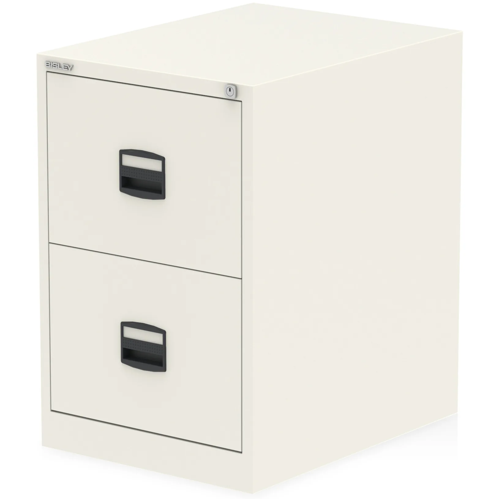 Qube by Bisley Two Drawer Steel Filing Cabinet