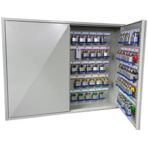 Phoenix Deep Plus & Padlock Key Cabinet with 24 to 100 Hooks