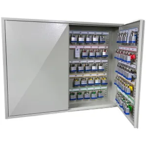 Phoenix Deep Plus & Padlock Key Cabinet with 24 to 100 Hooks