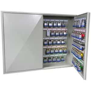 Phoenix Deep Plus & Padlock Key Cabinet with 24 to 100 Hooks