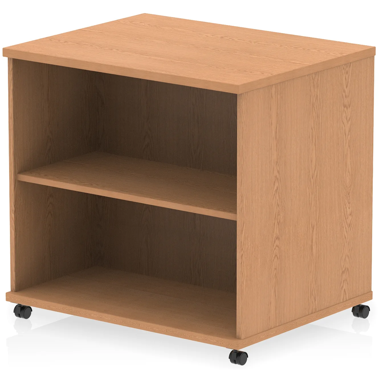 Impulse Mobile Office Bookcase on Castors in 13 Finishes