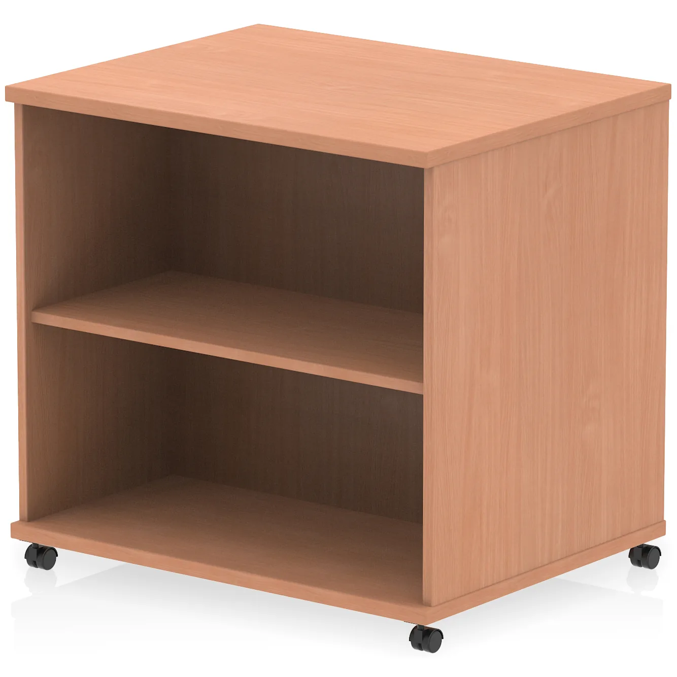 Impulse Mobile Office Bookcase on Castors in 13 Finishes
