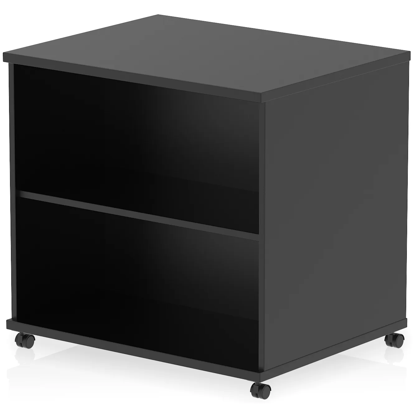 Impulse Mobile Office Bookcase on Castors in 13 Finishes
