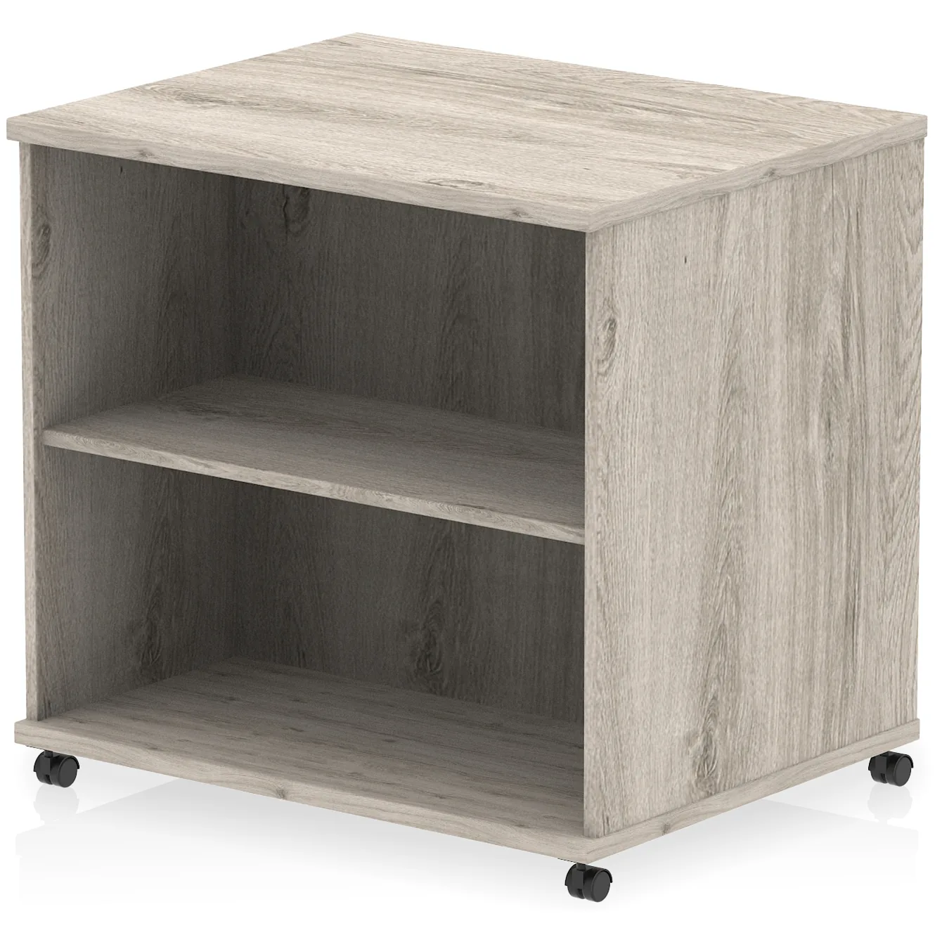 Impulse Mobile Office Bookcase on Castors in 13 Finishes