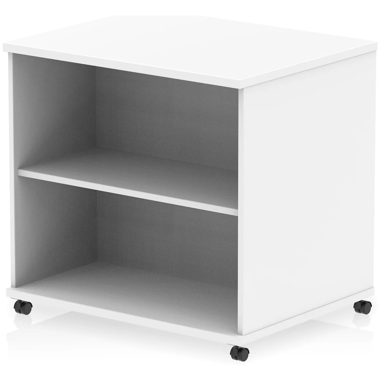 Impulse Mobile Office Bookcase on Castors in 13 Finishes
