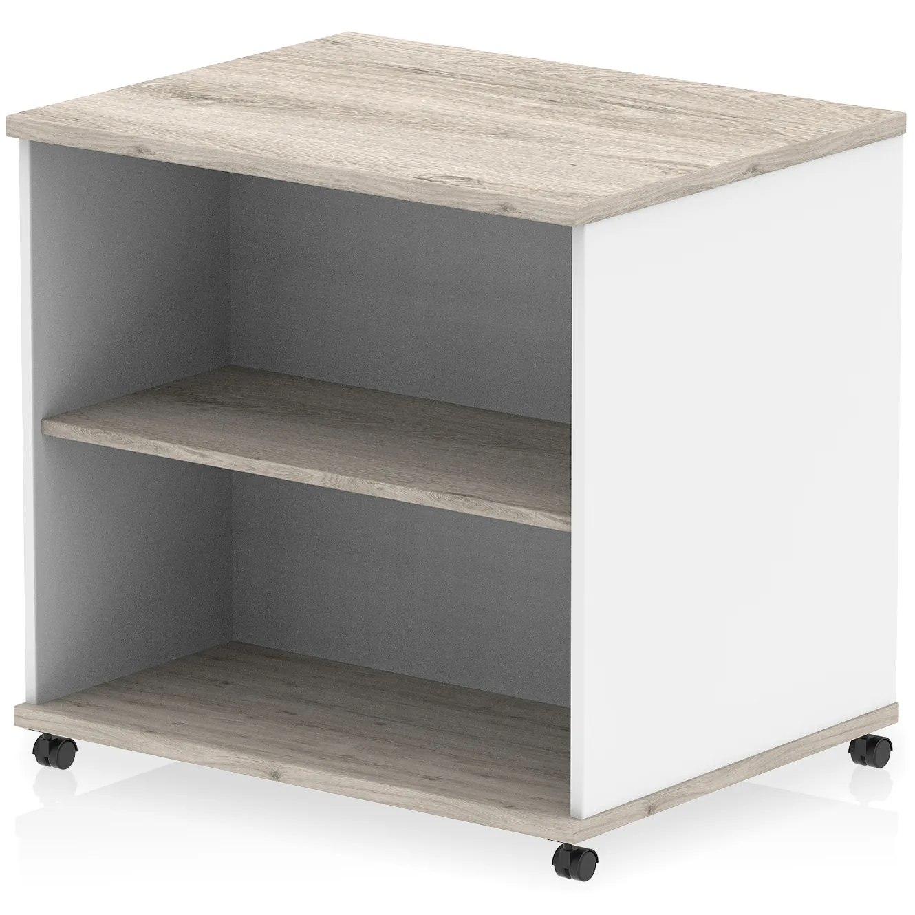Impulse Mobile Office Bookcase on Castors in 13 Finishes