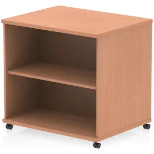 Impulse Mobile Office Bookcase on Castors in 13 Finishes