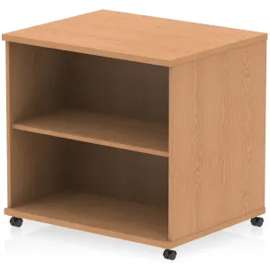 Impulse Mobile Office Bookcase on Castors in 13 Finishes