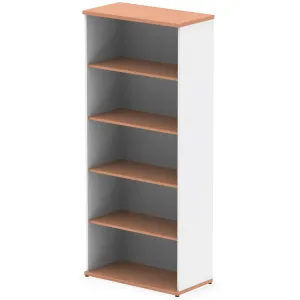 Impulse Office Bookcase with Adjustable Shelves in 13 Finishes