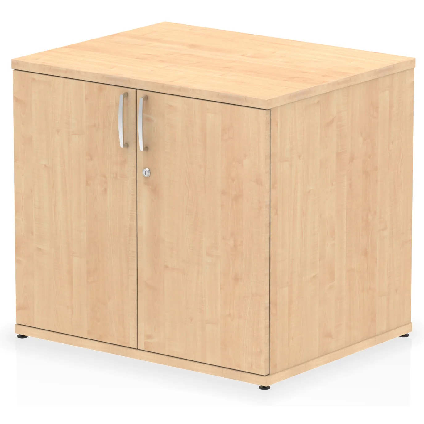 Impulse Desk High Lockable Office Cupboard in 13 Finishes