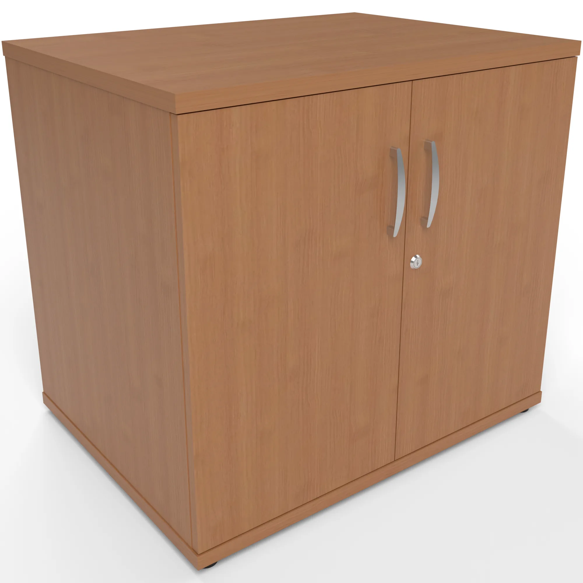 Impulse Desk High Lockable Office Cupboard in 13 Finishes