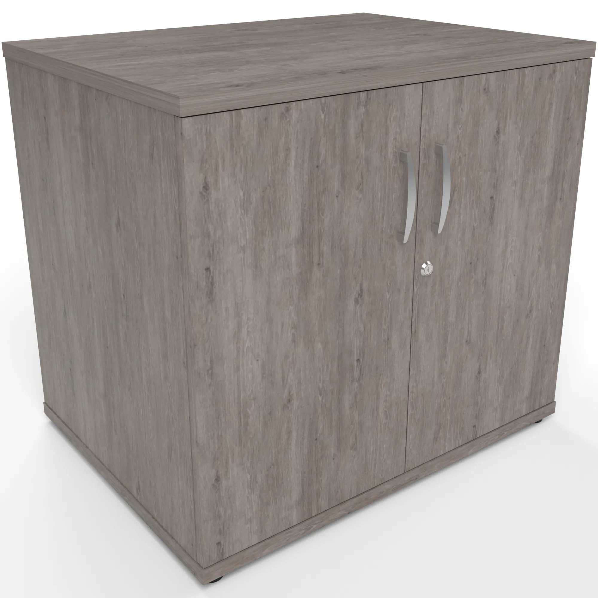 Impulse Desk High Lockable Office Cupboard in 13 Finishes