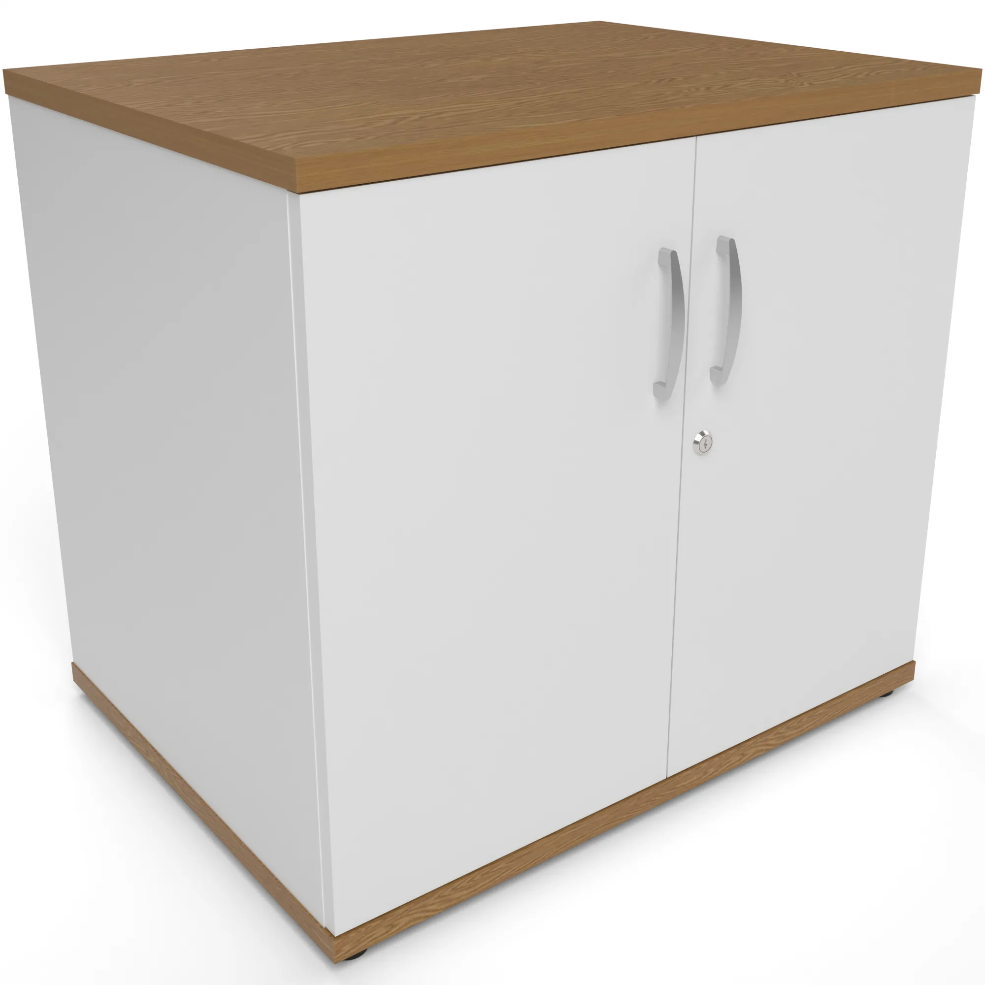 Impulse Desk High Lockable Office Cupboard in 13 Finishes