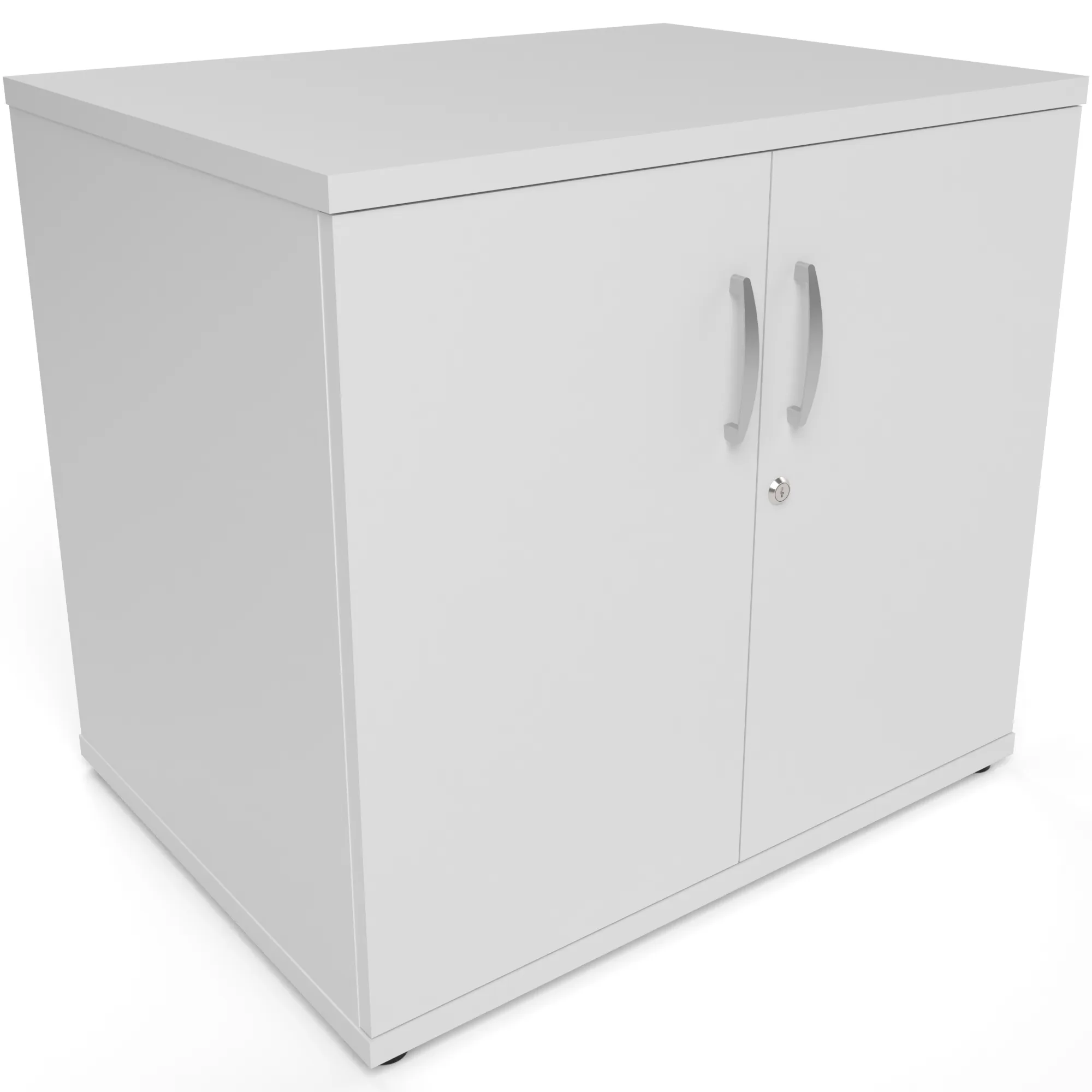 Impulse Desk High Lockable Office Cupboard in 13 Finishes