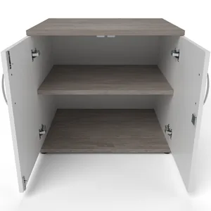 Impulse Desk High Lockable Office Cupboard in 13 Finishes