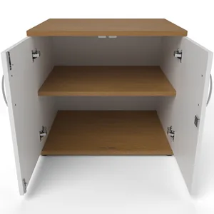 Impulse Desk High Lockable Office Cupboard in 13 Finishes