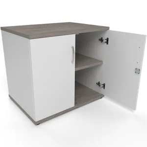 Impulse Desk High Lockable Office Cupboard in 13 Finishes