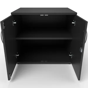 Impulse Desk High Lockable Office Cupboard in 13 Finishes