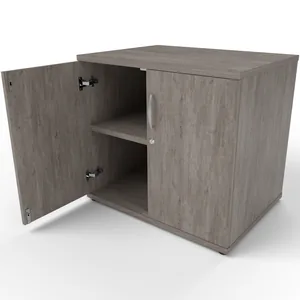 Impulse Desk High Lockable Office Cupboard in 13 Finishes